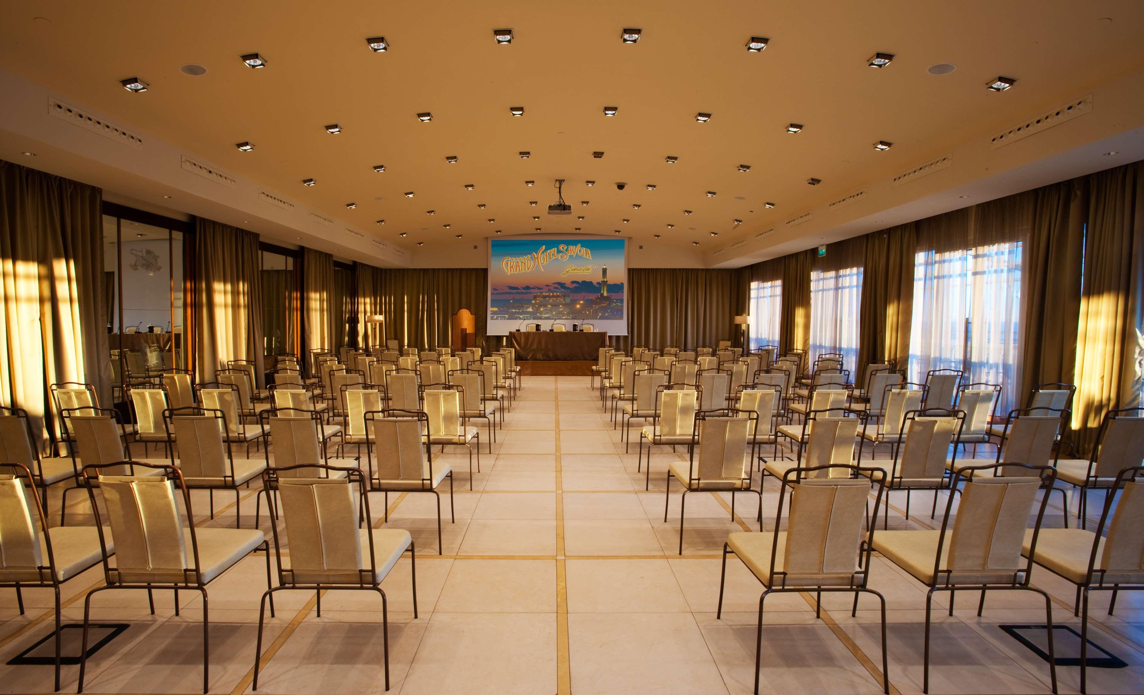 Grand Hotel Savoia Genova Servizi foto The main conference room