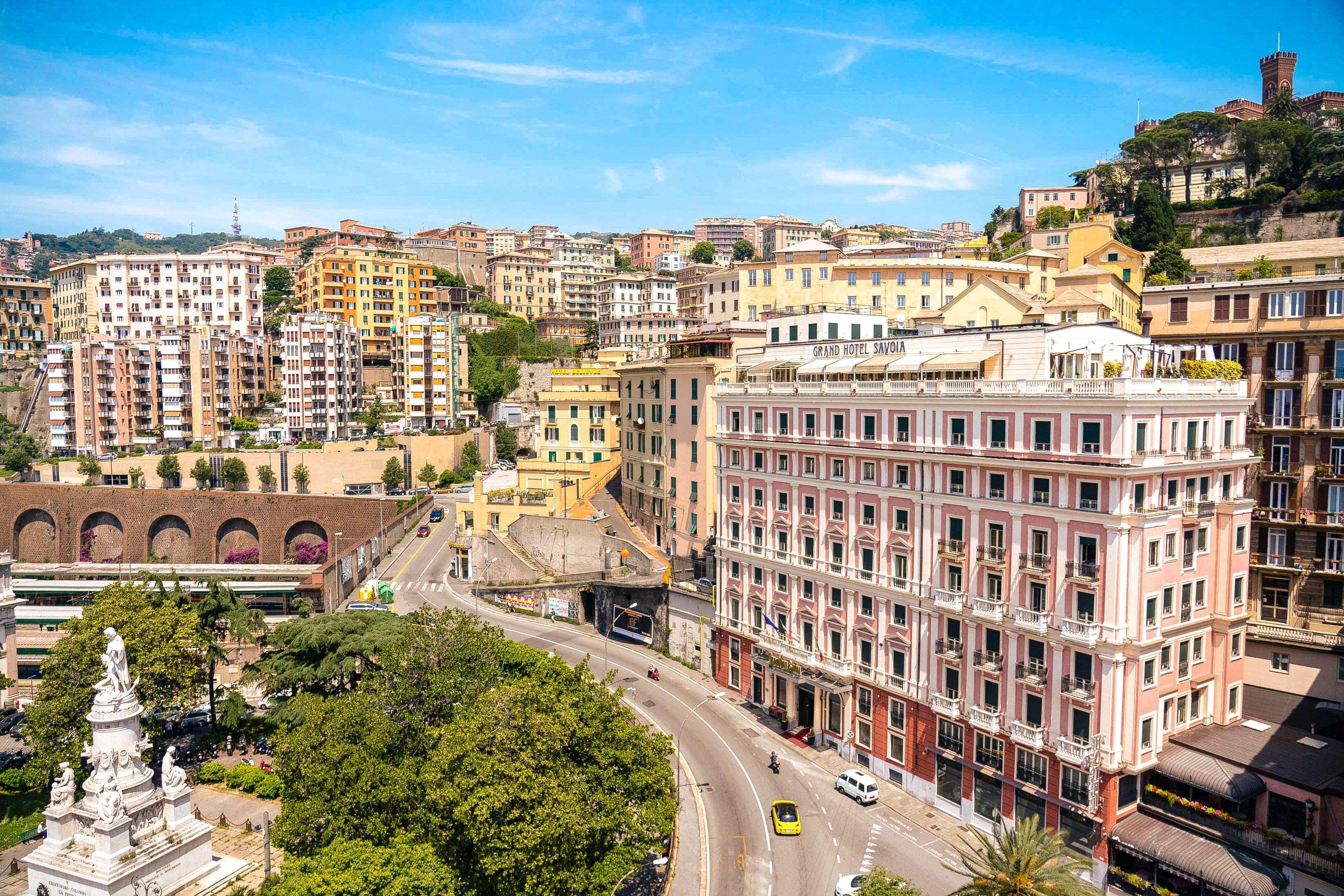 Grand Hotel Savoia Genova Esterno foto View of the city