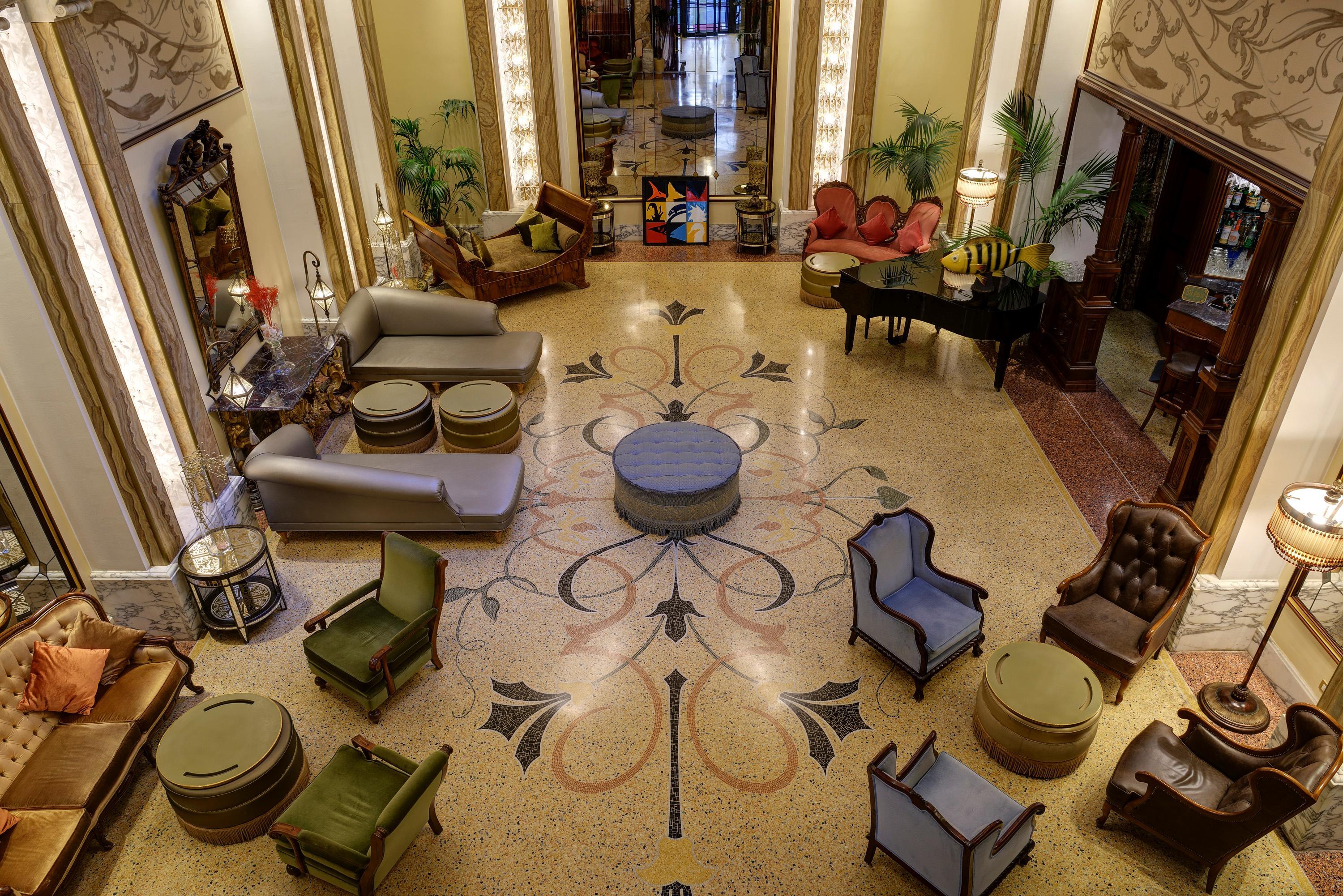 Grand Hotel Savoia Genova Esterno foto Lobby