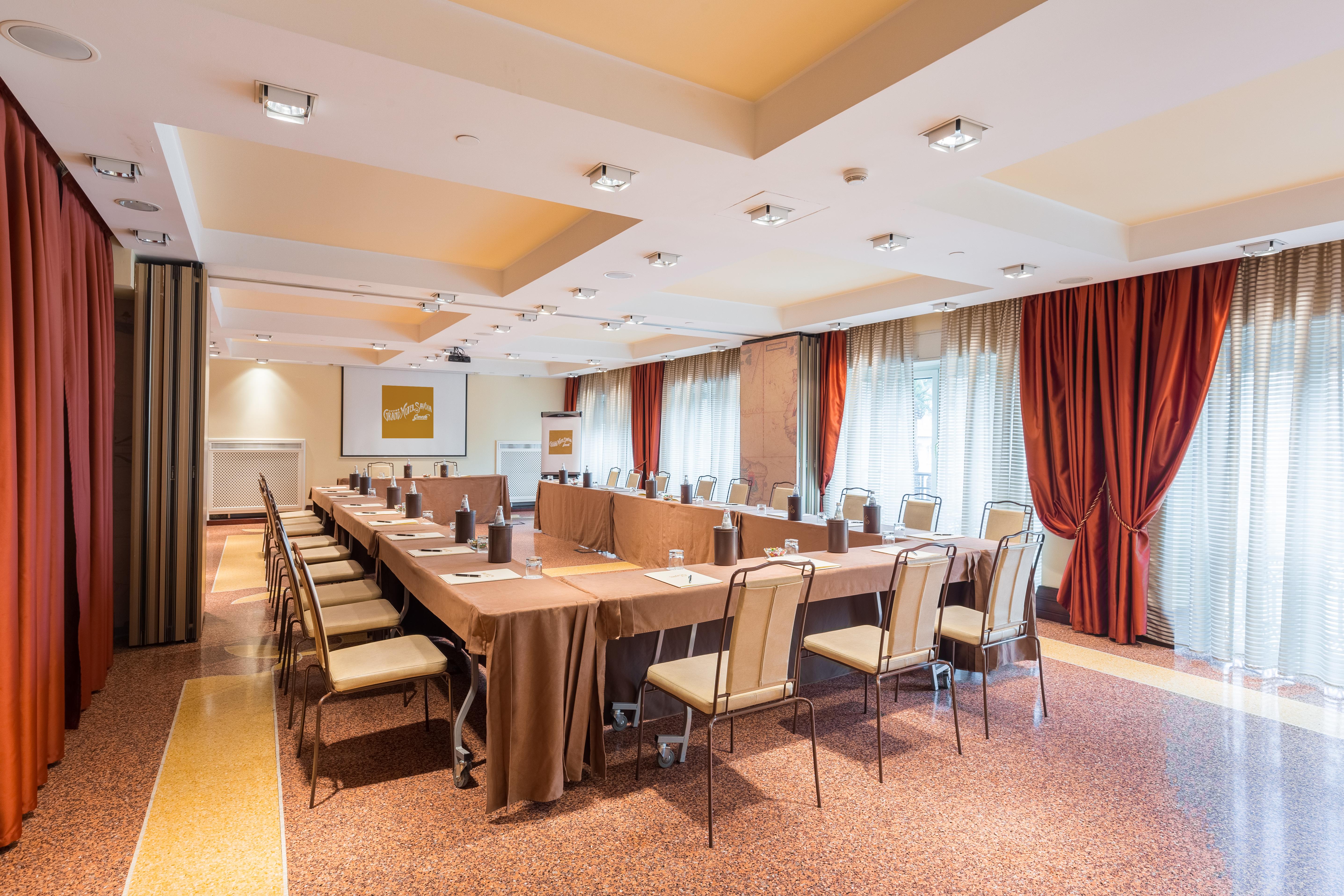 Grand Hotel Savoia Genova Esterno foto Meeting room