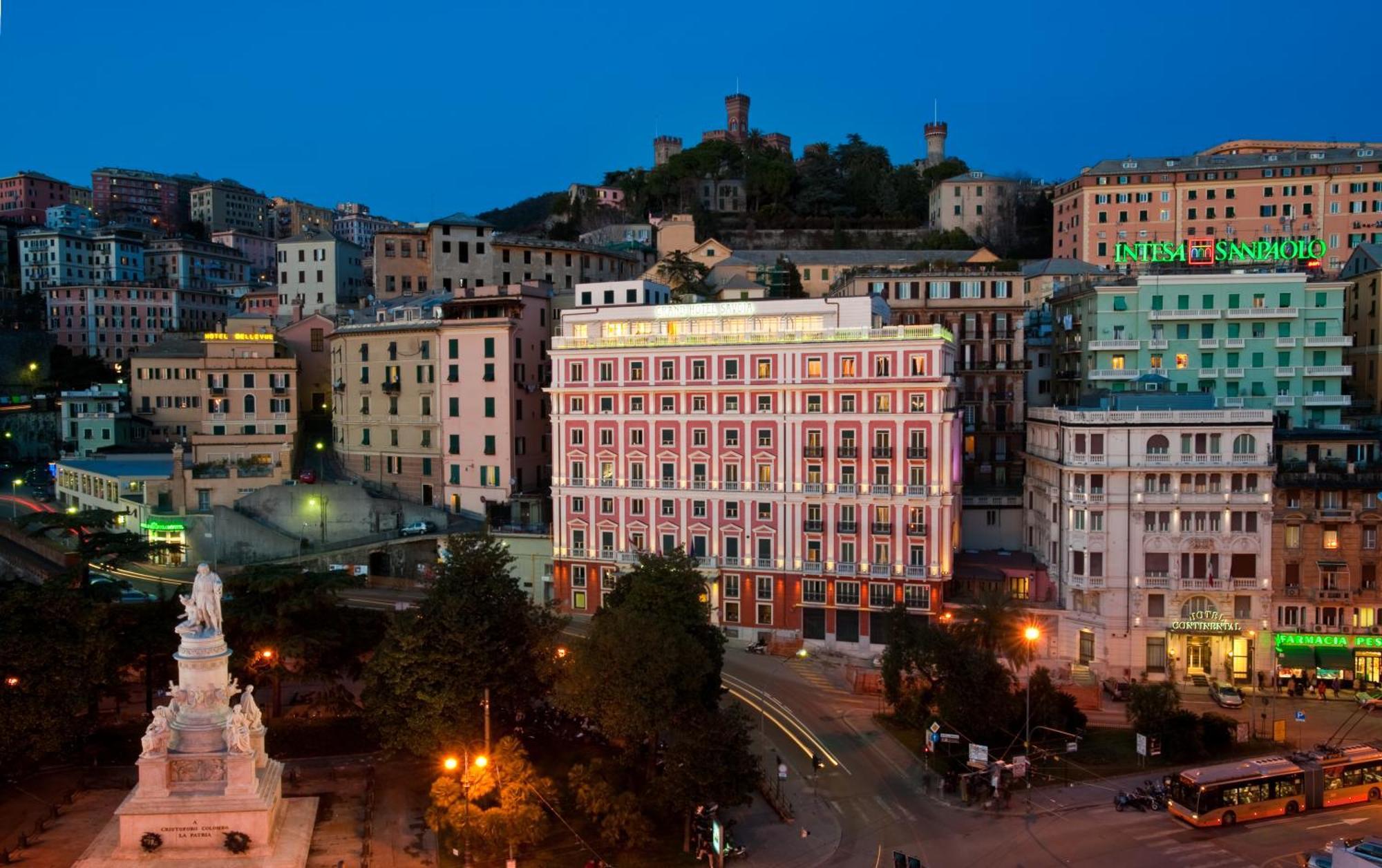 Grand Hotel Savoia Genova Esterno foto The hotel in 2012